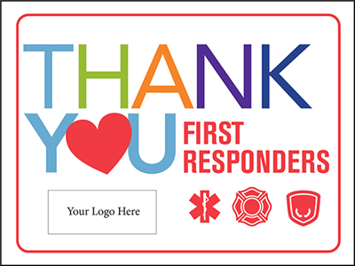 First Responders Design 1 - 18in x 24in 
